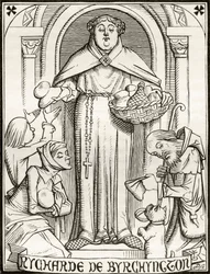 Rycharde de Byrchyngton, illustratie voor het gedicht 